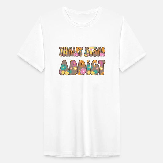 Thrift Store Addict brown floral