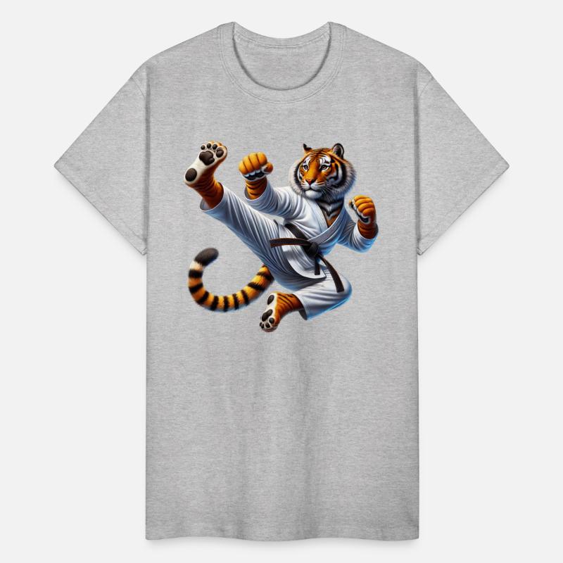 Tiger Martial Artist in Action