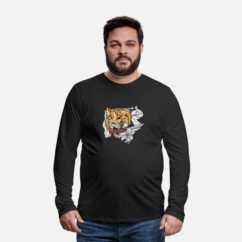 Tiger with Sword Swordsman Gift