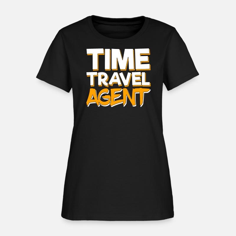 Time Travel Agent Fun Retro Sci-Fi Graphic Design