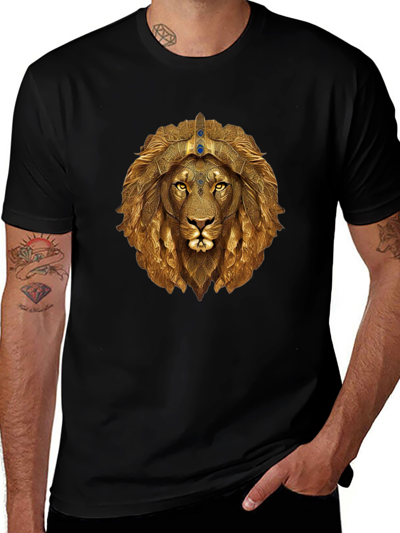 Lion King Graphic Tee - Black