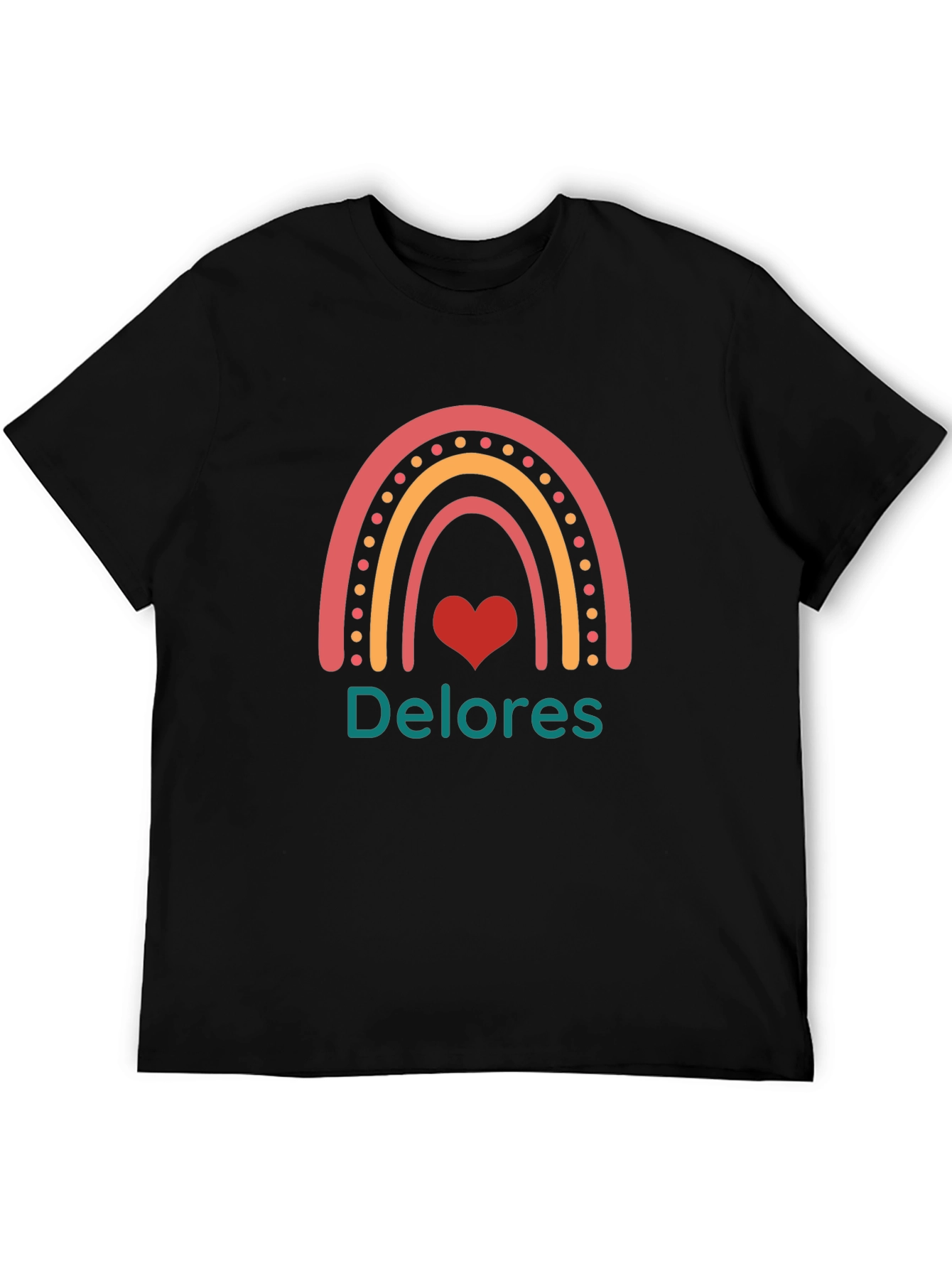Personalized Rainbow Name T-Shirt