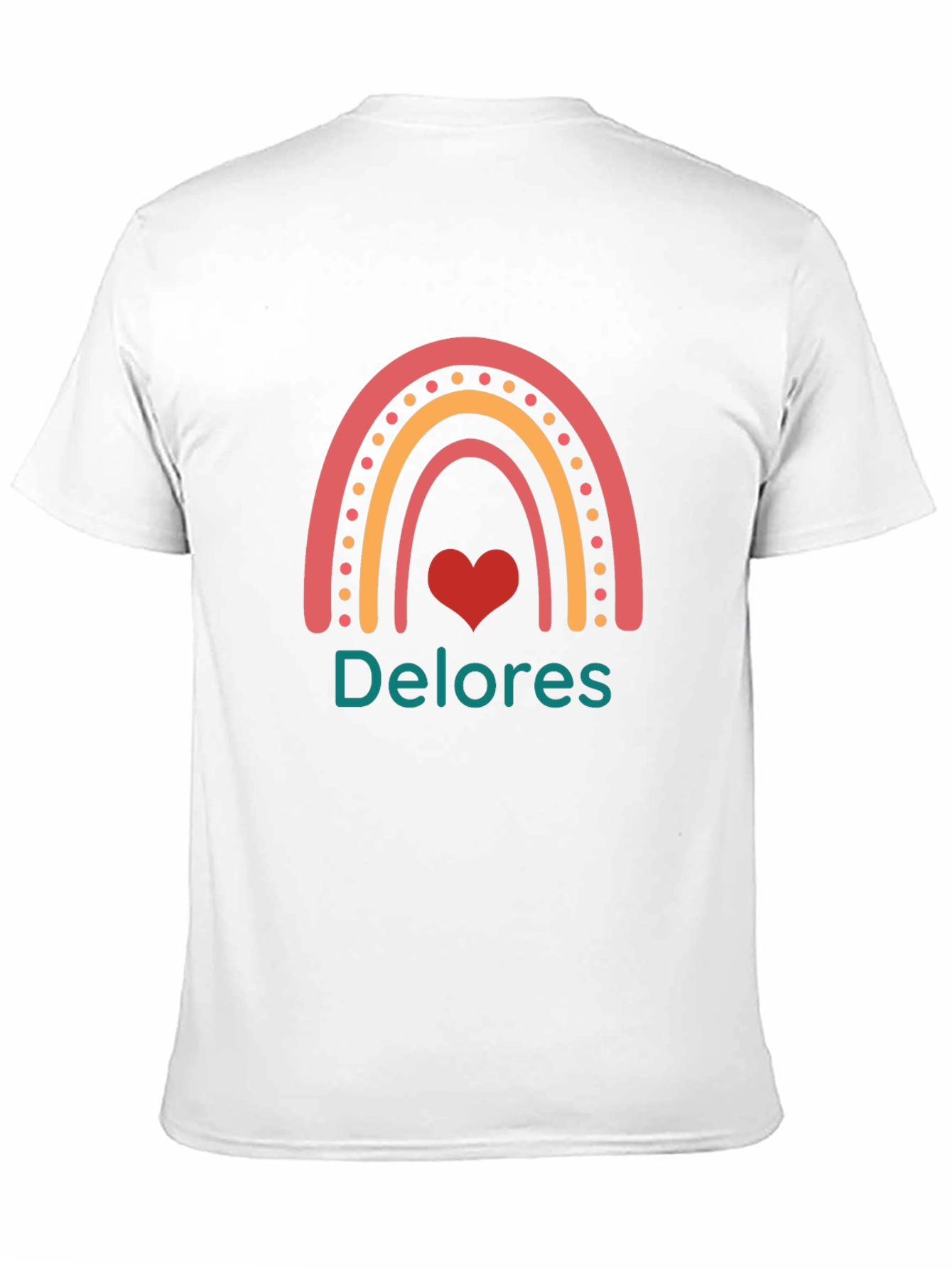 Personalized Rainbow Name T-Shirt