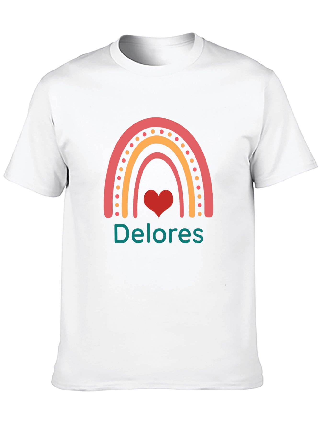 Personalized Rainbow Name T-Shirt
