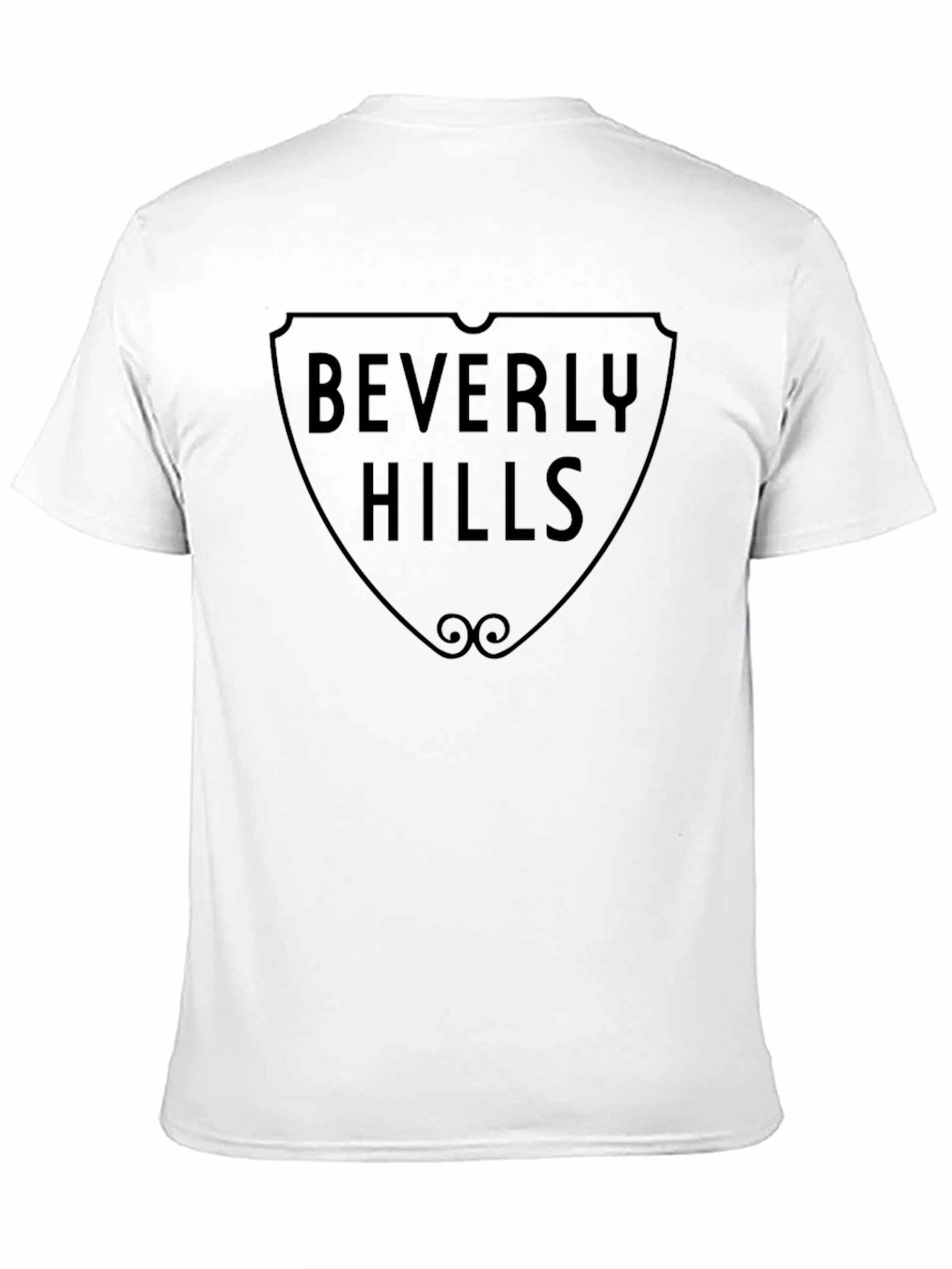 Beverly Hills Shield T-Shirt - Classic Style