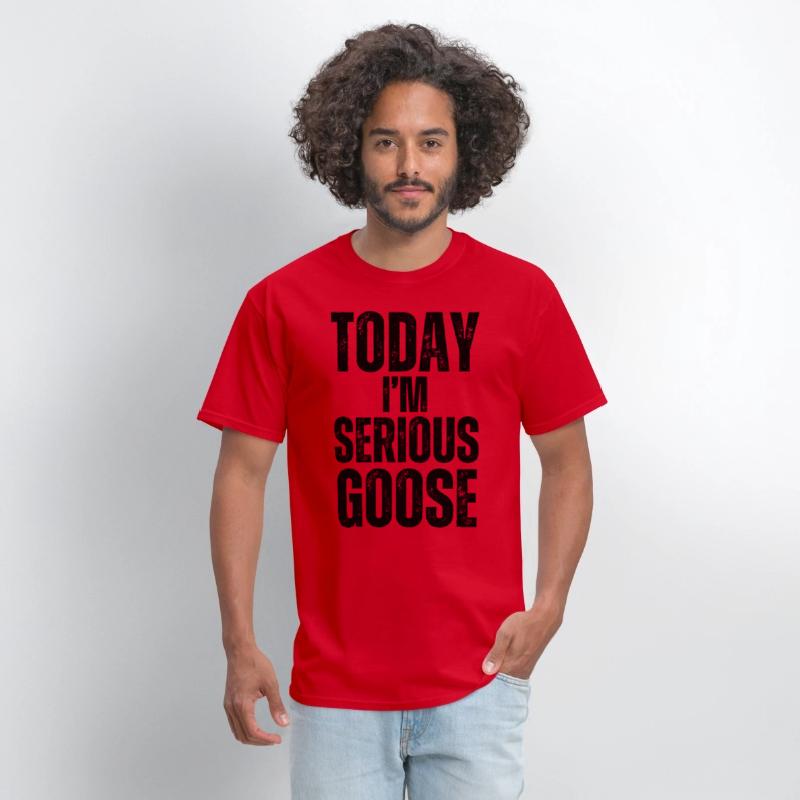 Today I'm A Serious Goose funny goose t-shirt