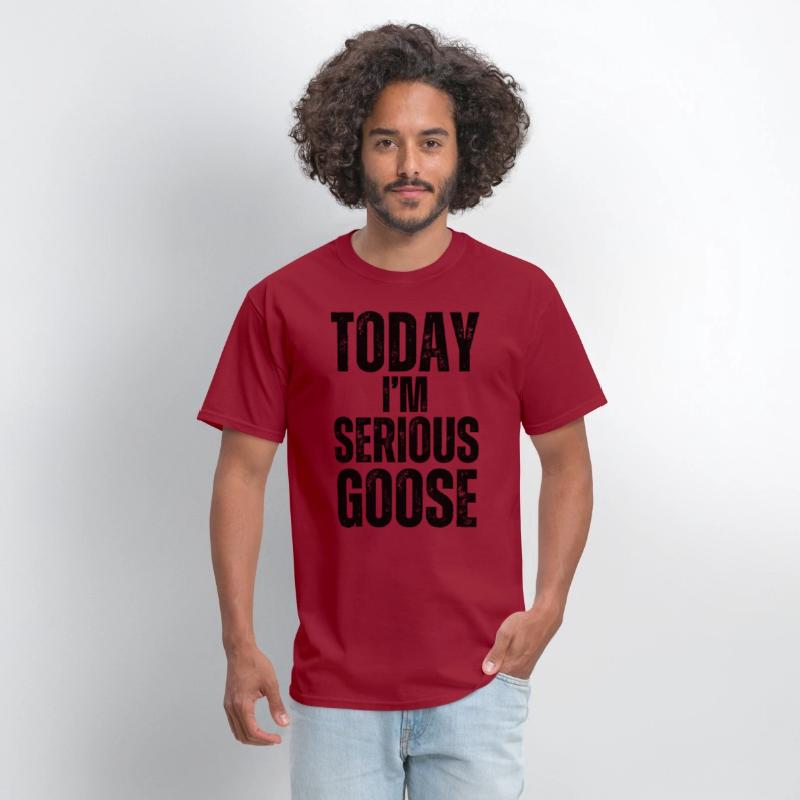 Today I'm A Serious Goose funny goose t-shirt