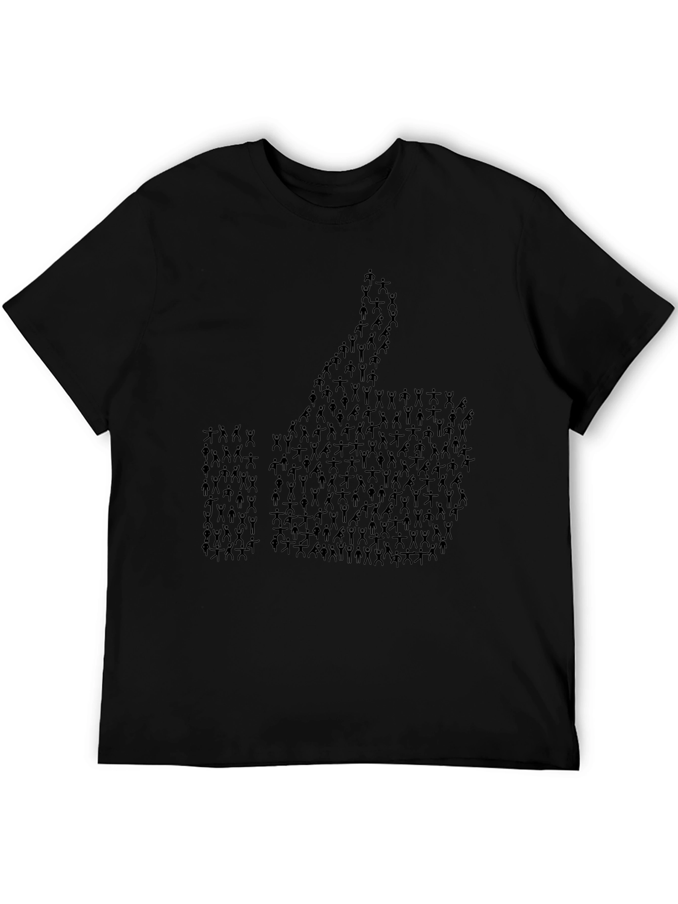 Like-Minded Black Graphic Tee