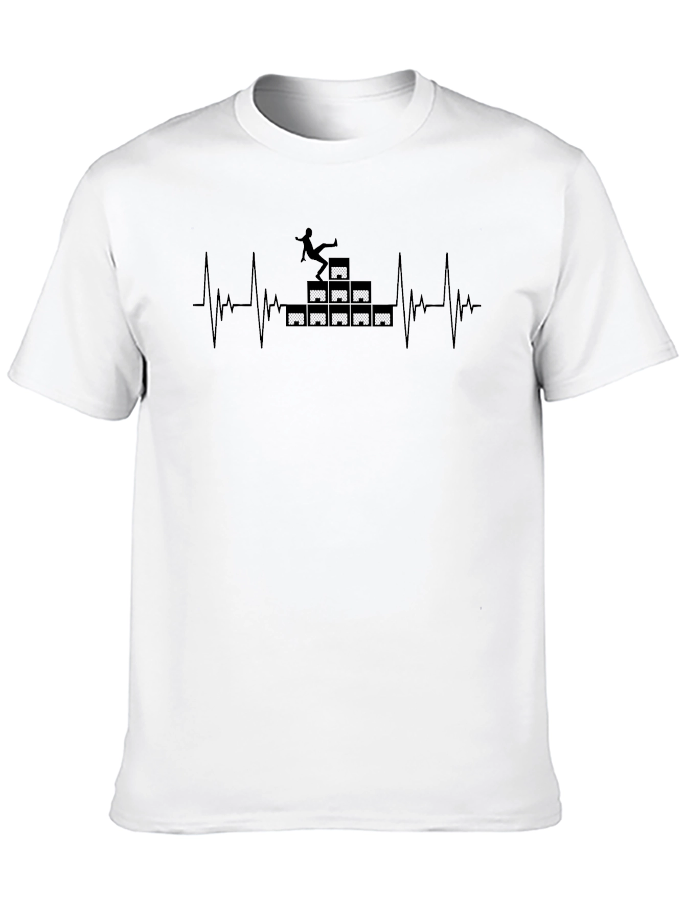 Rigger Heartbeat T-Shirt - Warehouse Worker Tee