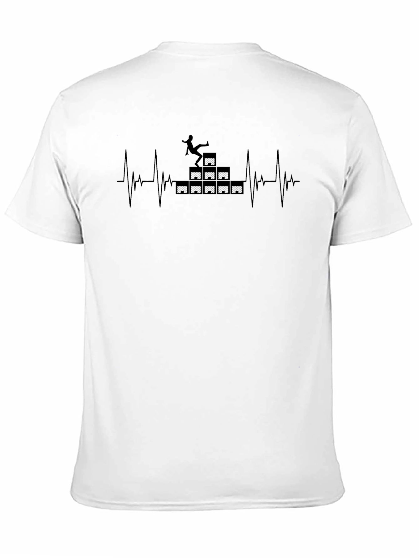 Rigger Heartbeat T-Shirt - Warehouse Worker Tee
