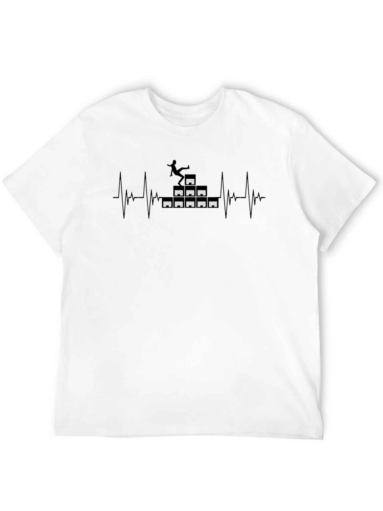 Rigger Heartbeat T-Shirt - Warehouse Worker Tee