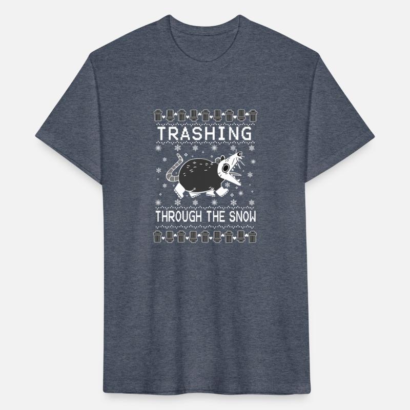 Trashing Through The Snow Opossum Possum Ugly