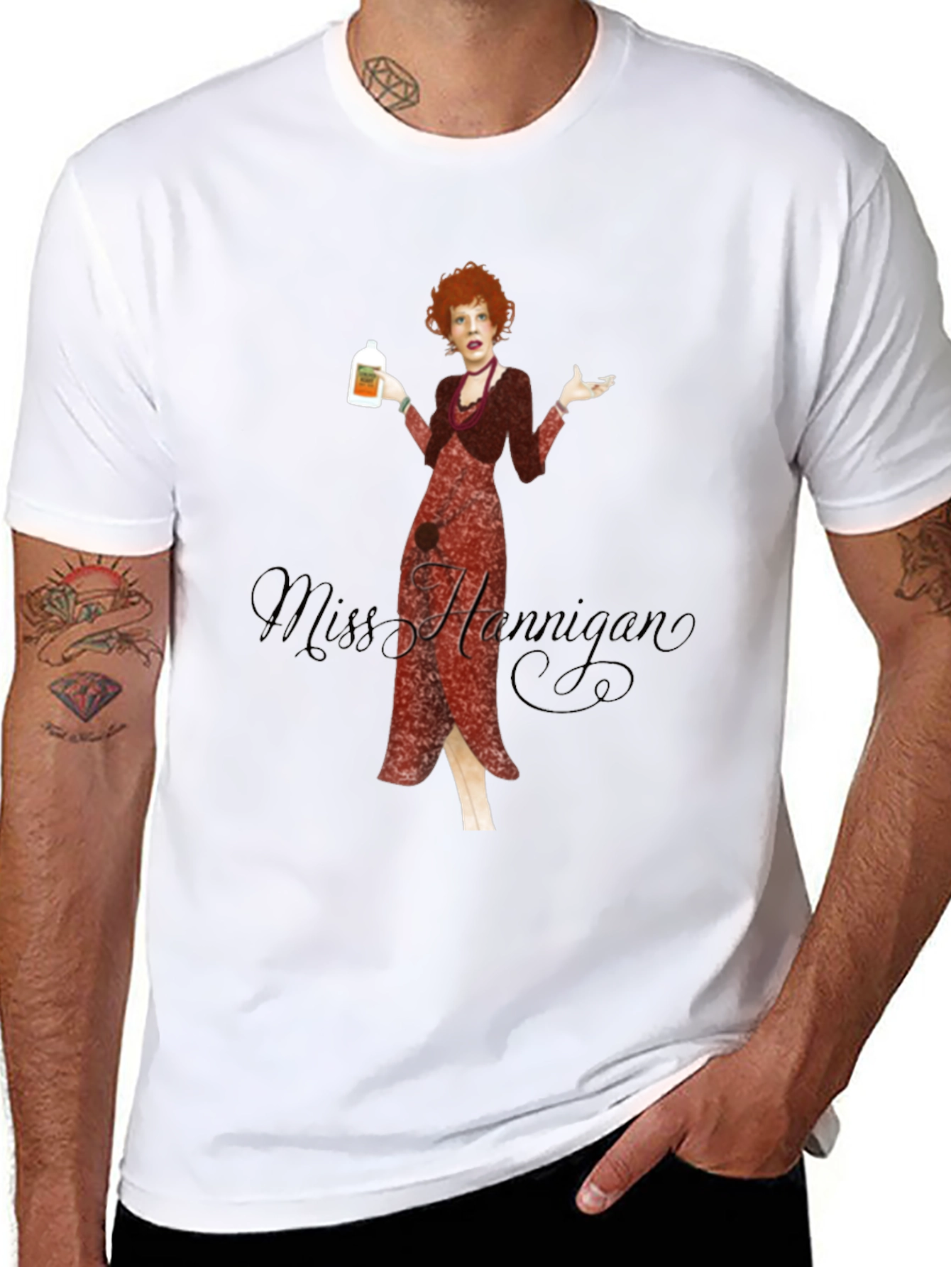 Miss Hannigan T-Shirt - Annie Broadway Musical Tee