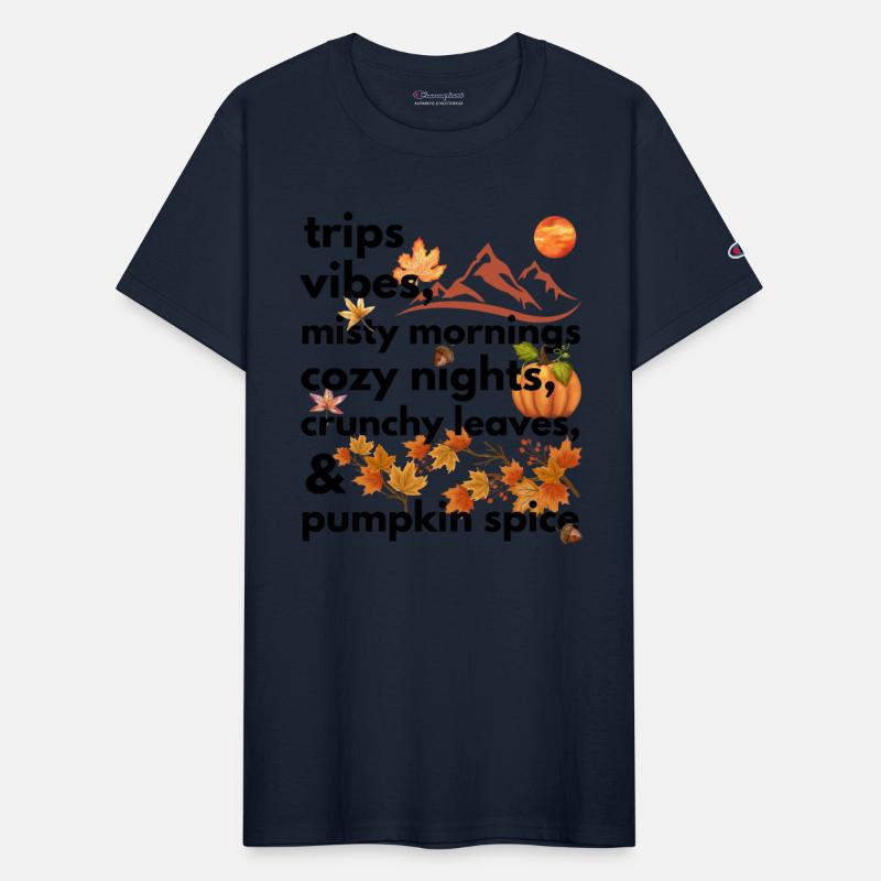 trips vibes misty mornings cozy nights crunchy