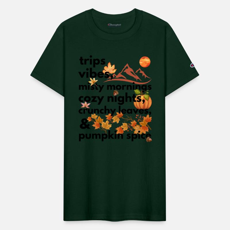 trips vibes misty mornings cozy nights crunchy