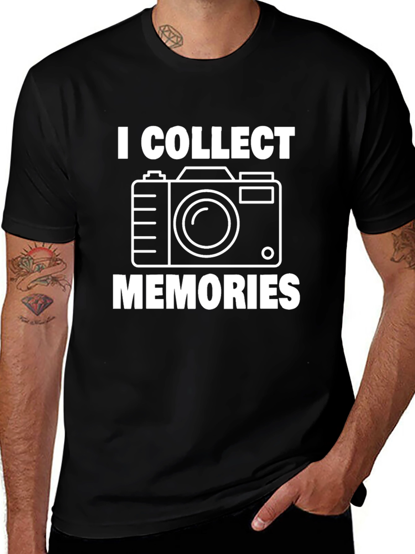 I Collect Memories Camera T-Shirt