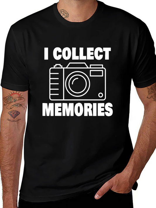 I Collect Memories Camera T-Shirt