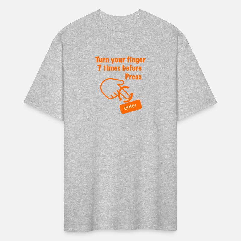 Turn your finger 7 times before press Enter