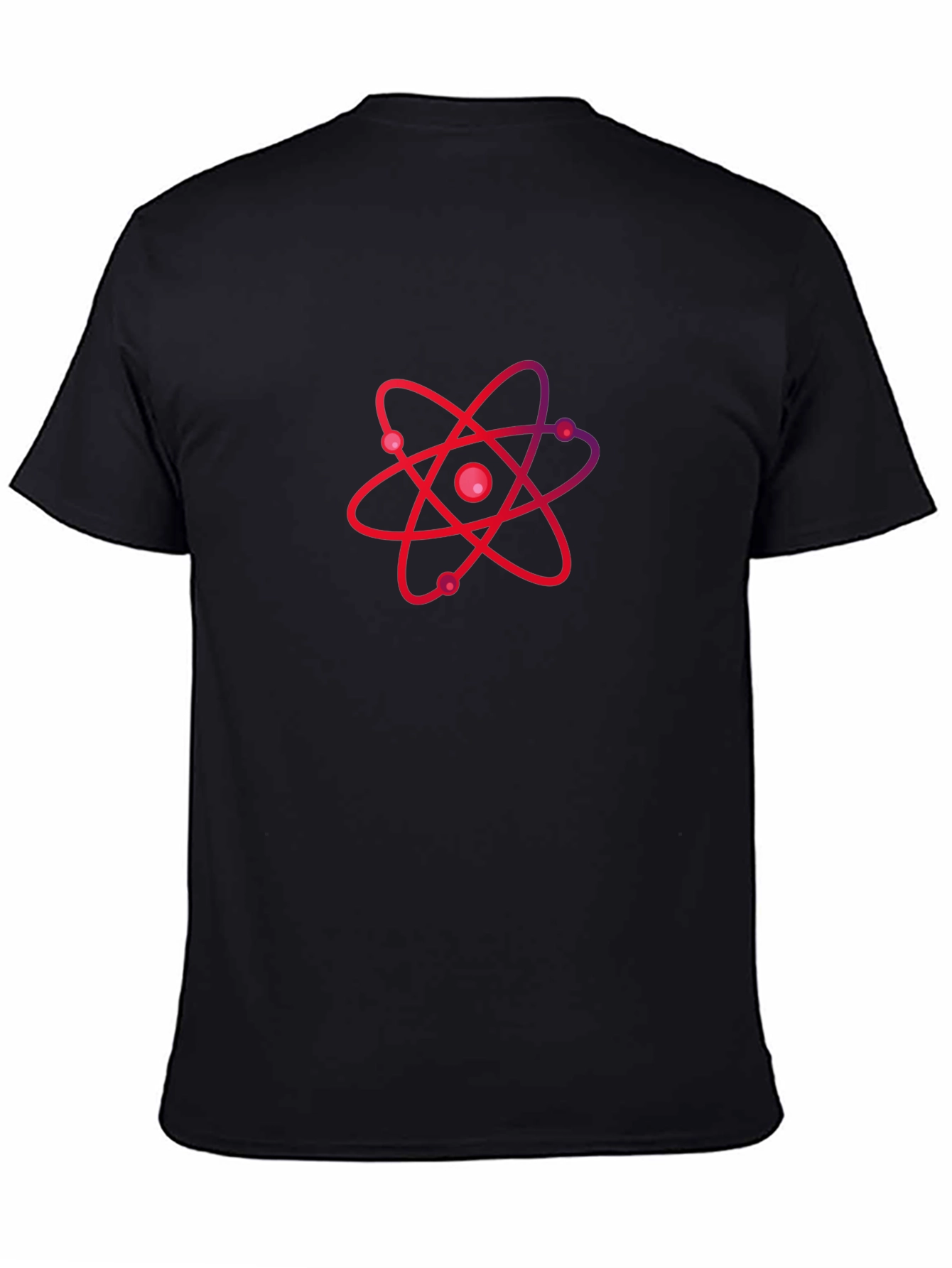 Atom Symbol Graphic Tee - Stylish Science Shirt