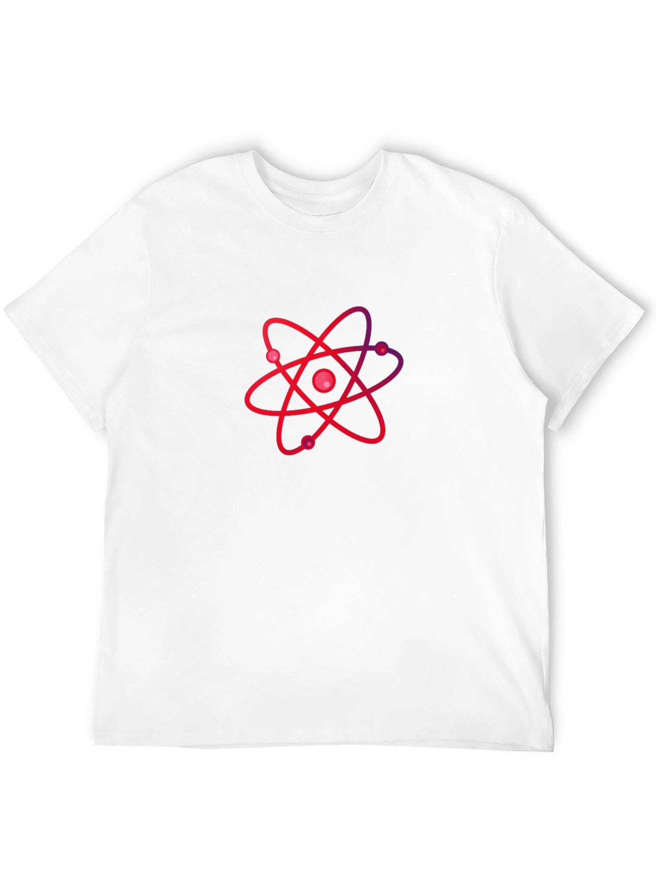 Atom Symbol Graphic Tee - Stylish Science Shirt
