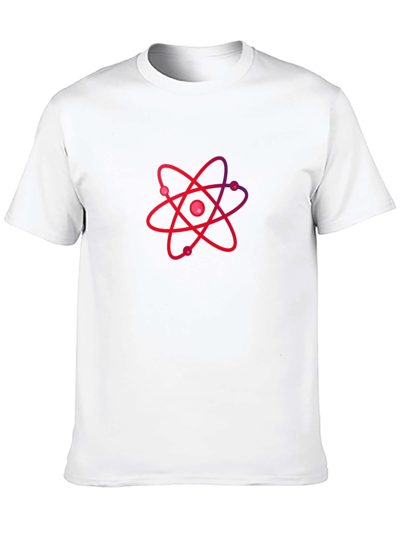 Atom Symbol Graphic Tee - Stylish Science Shirt