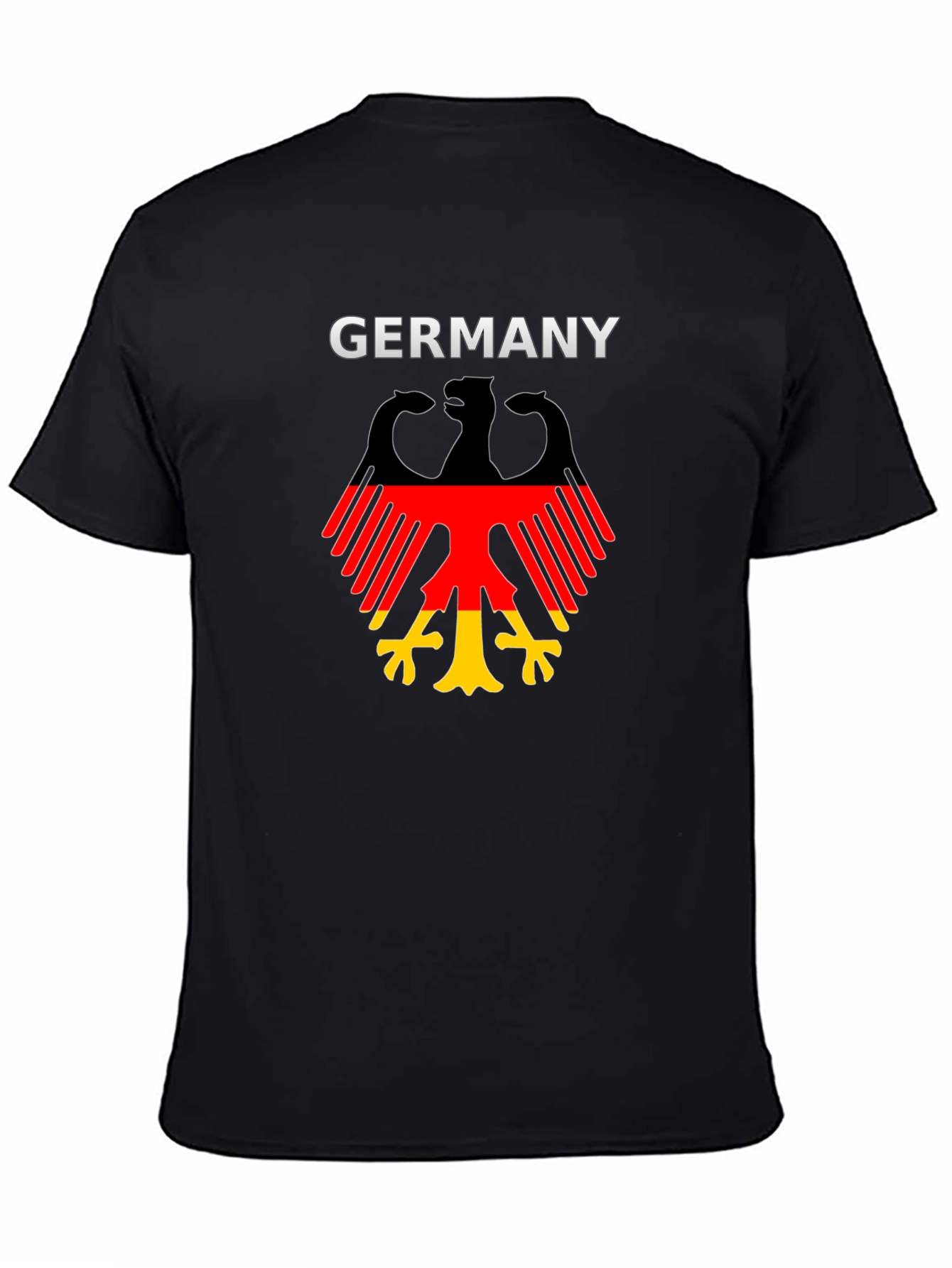 Germany Eagle Flag T-Shirt - Black