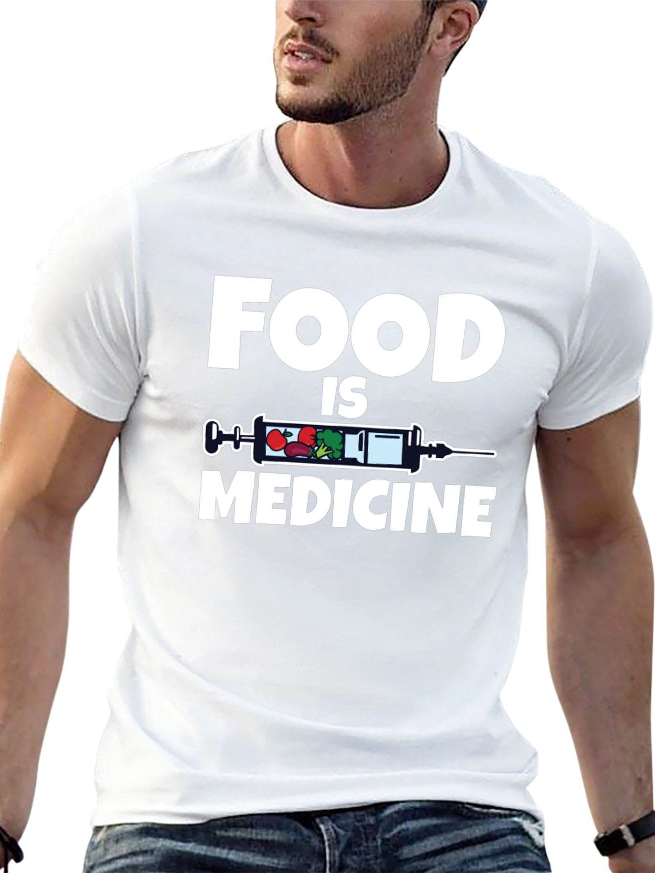 Food is Medicine Graphic T-Shirt