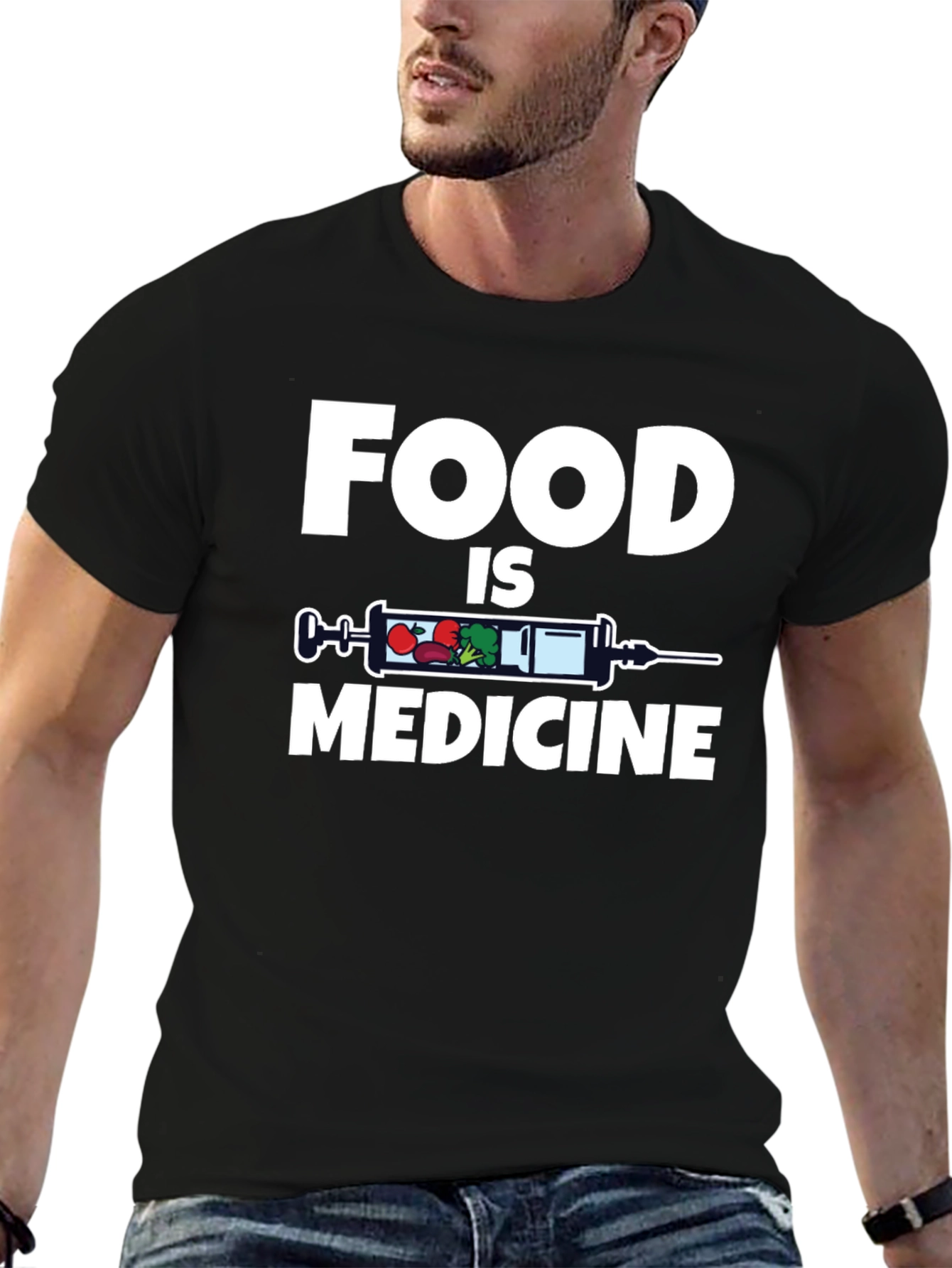 Food is Medicine Graphic T-Shirt