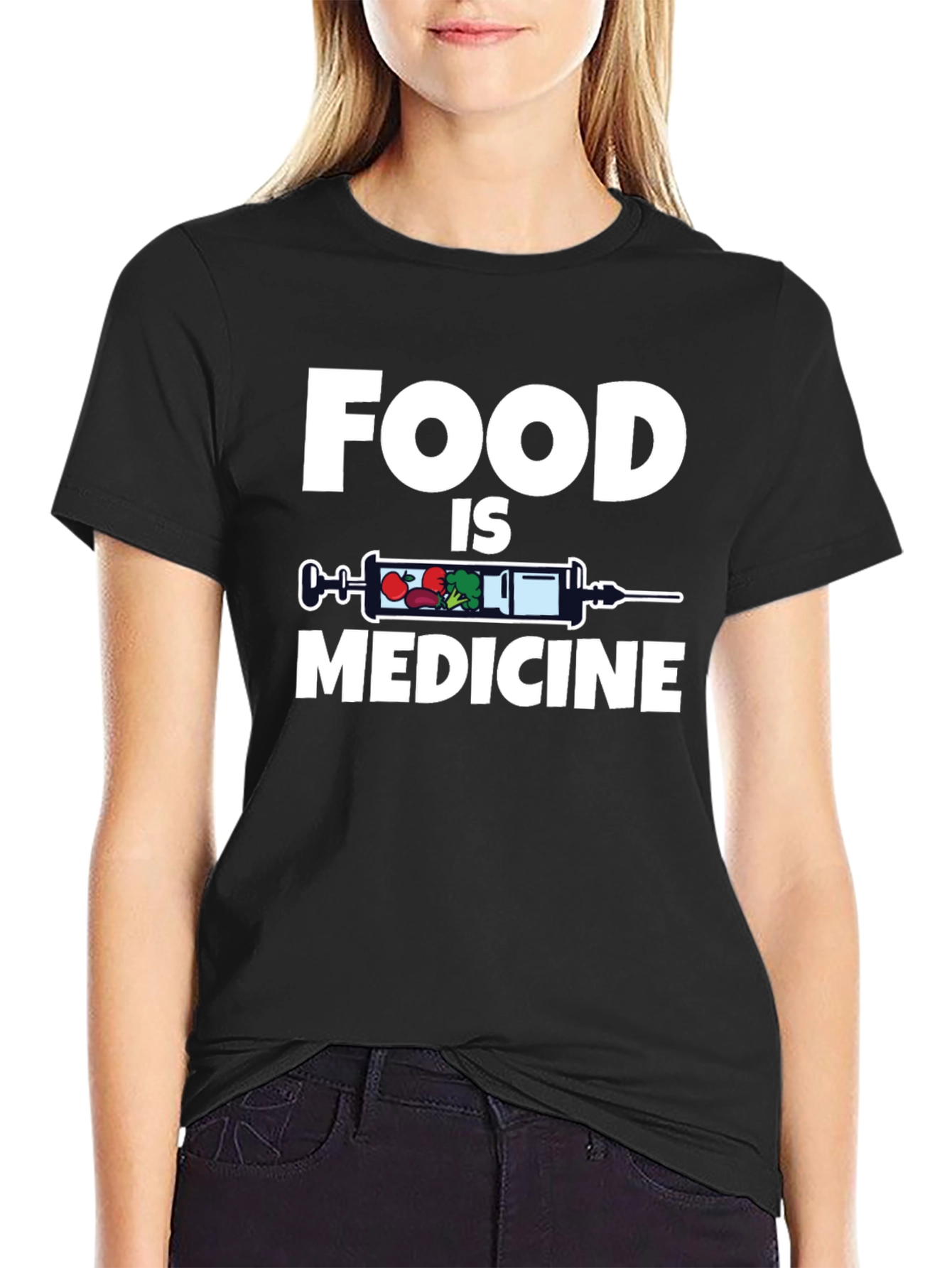 Food is Medicine Graphic T-Shirt