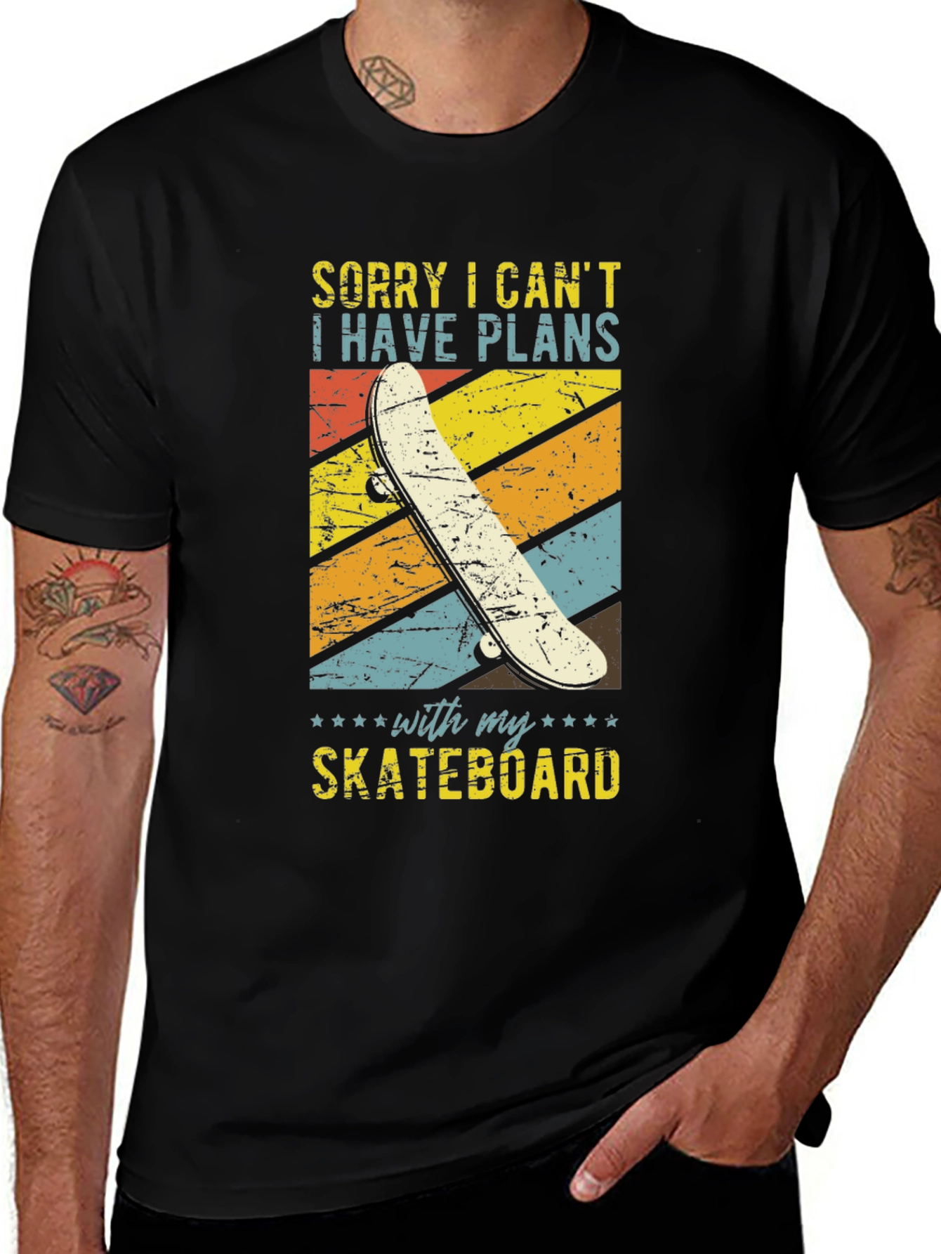 Skateboard Plans Graphic Tee