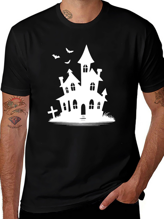Haunted House Halloween T-Shirt