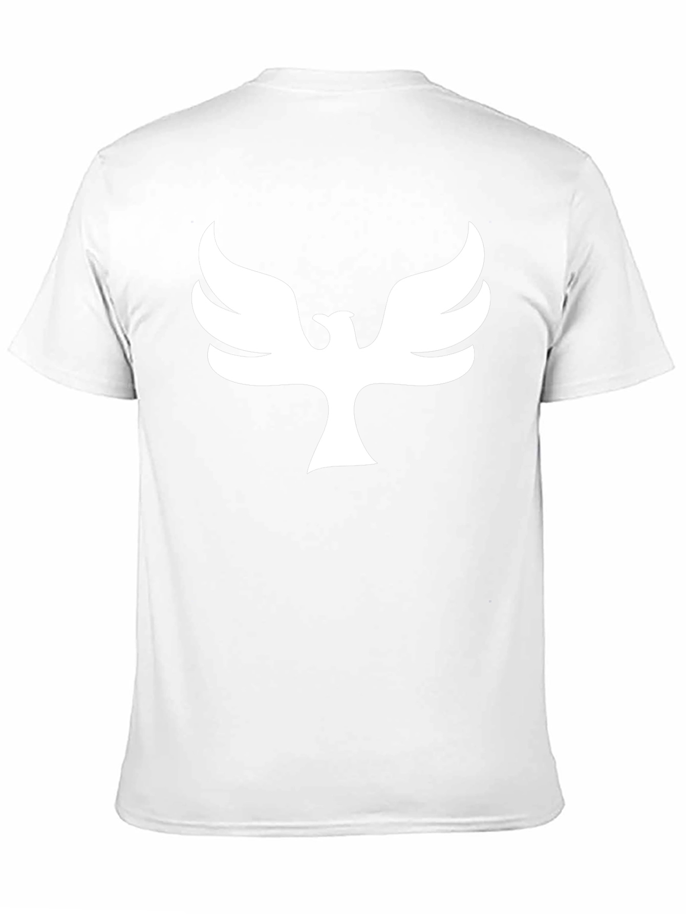 Phoenix Graphic Print T-Shirt - Black
