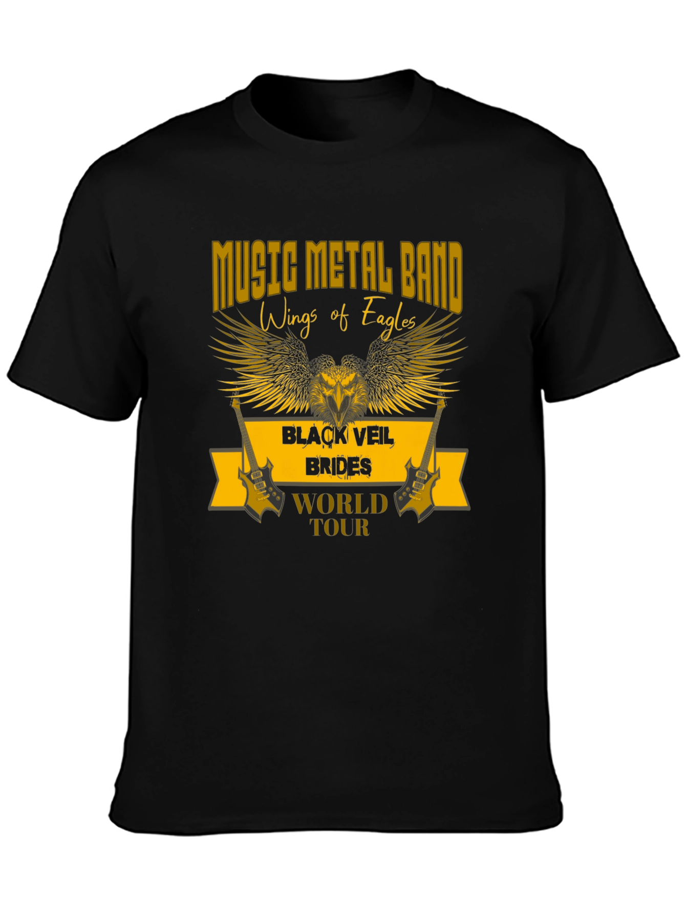 Black Veil Brides World Tour Graphic T-Shirt