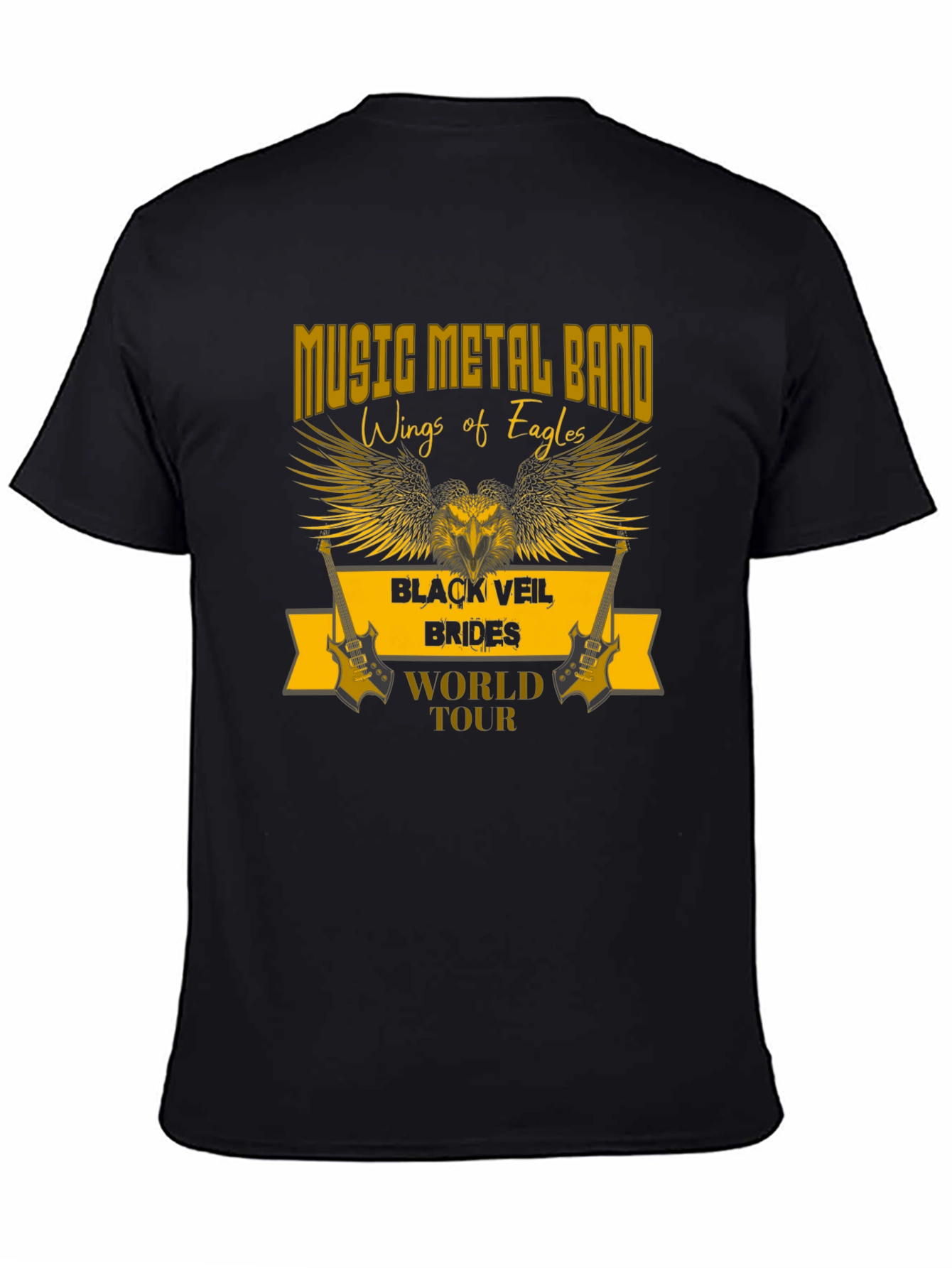 Black Veil Brides World Tour Graphic T-Shirt