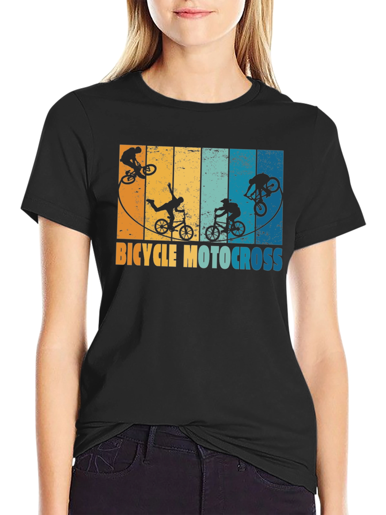 Bicycle Motocross Graphic T-Shirt