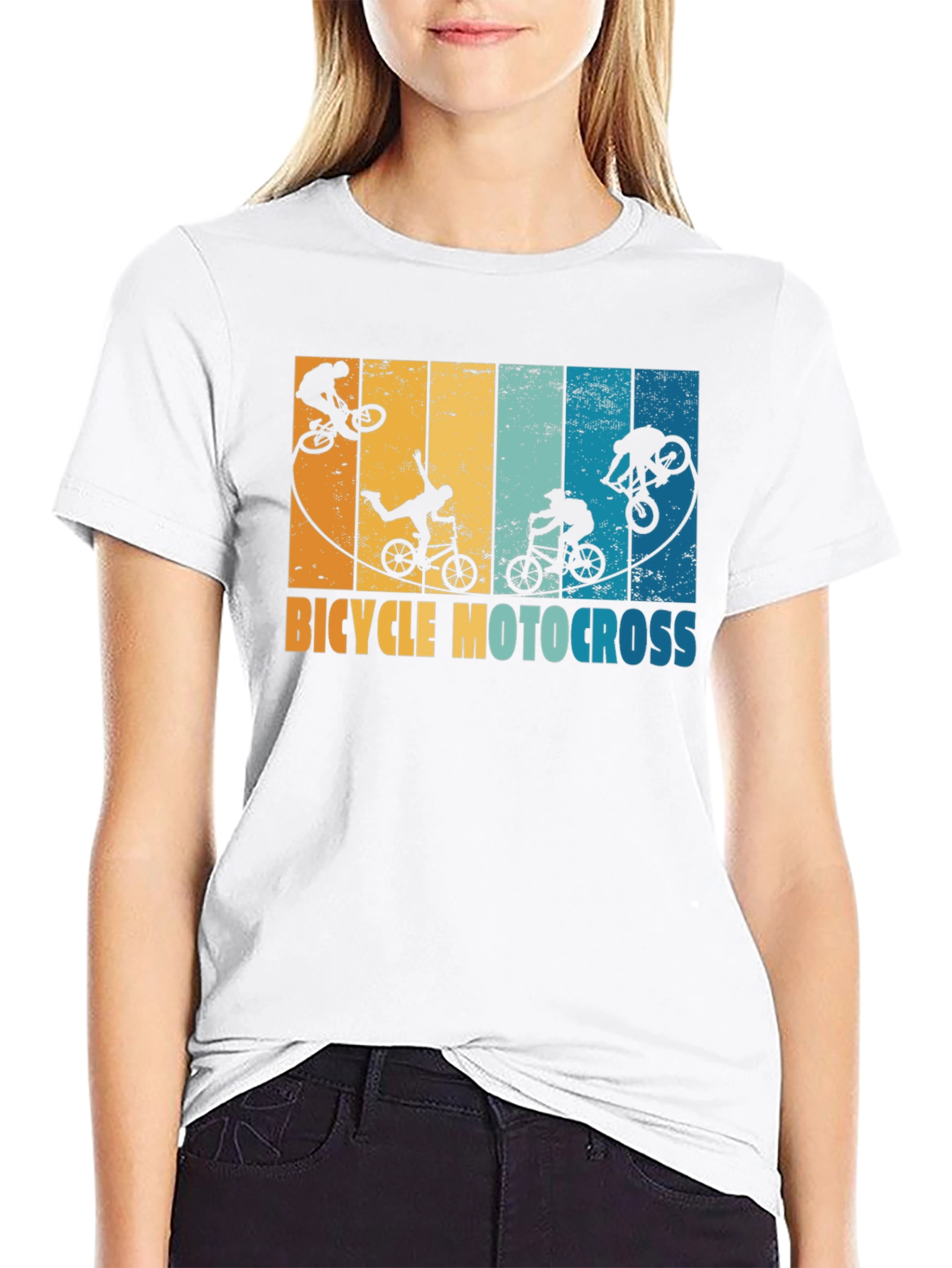Bicycle Motocross Graphic T-Shirt