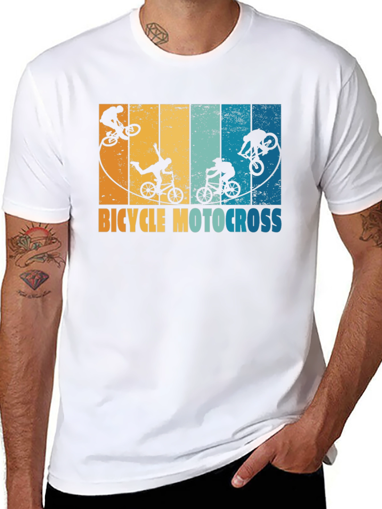 Bicycle Motocross Graphic T-Shirt