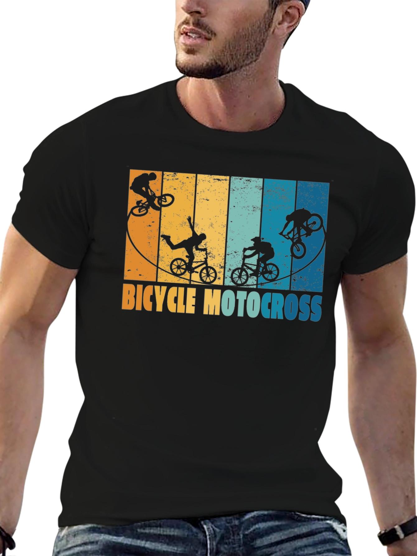 Bicycle Motocross Graphic T-Shirt