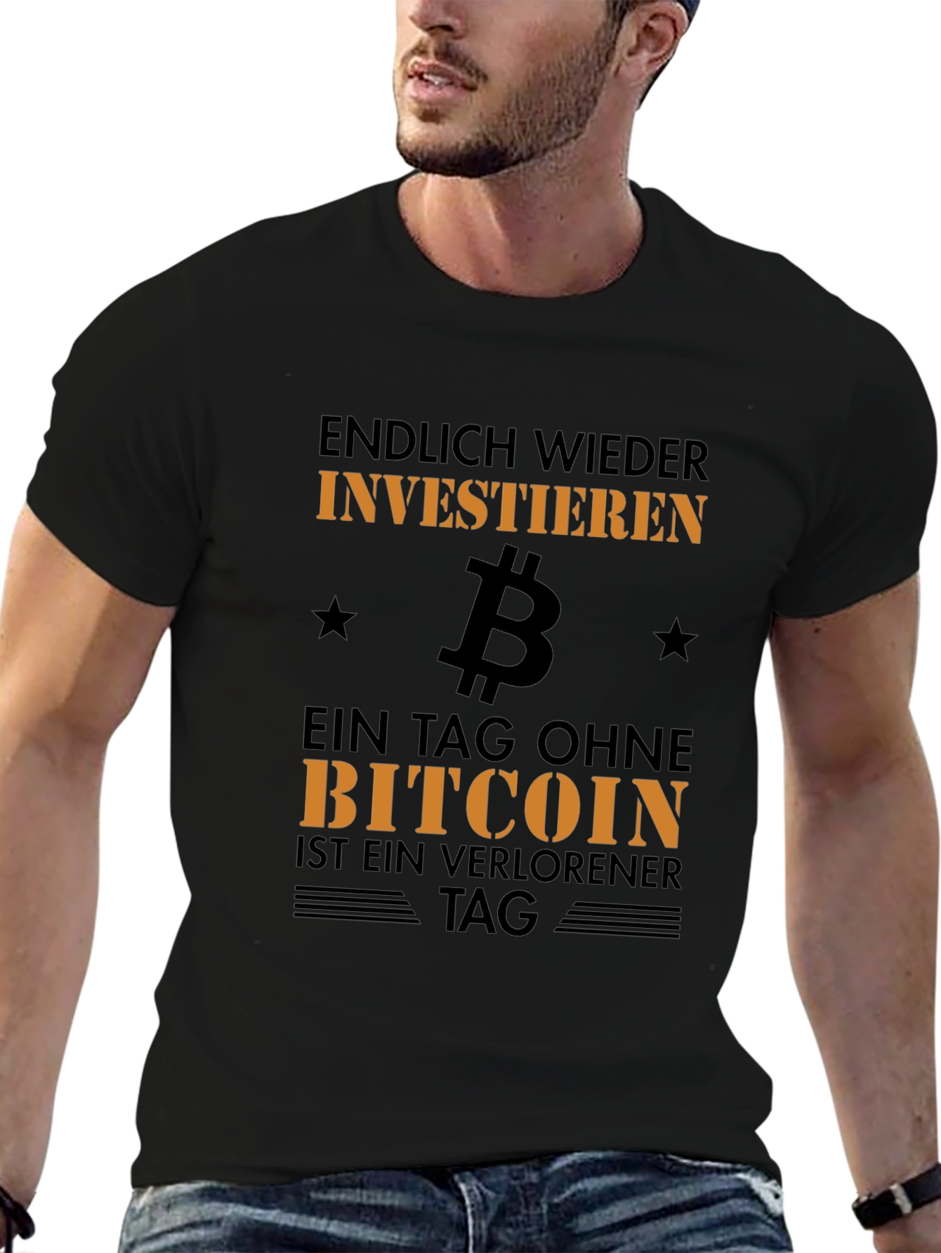 Bitcoin Investor T-Shirt - A Day Without Bitcoin...