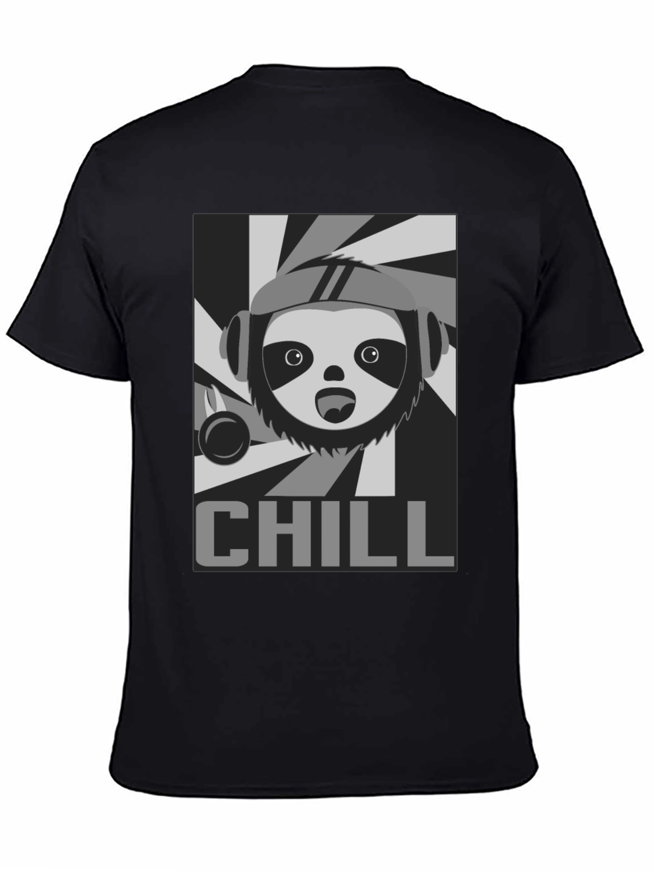 Chill Sloth Graphic T-Shirt - Relaxed Fit