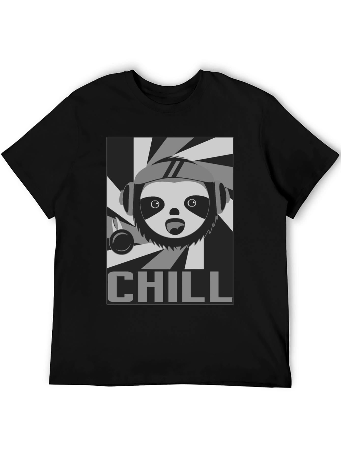 Chill Sloth Graphic T-Shirt - Relaxed Fit