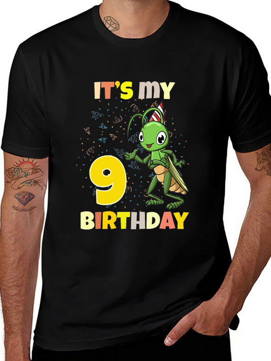 Its My 9th Birthday Cricket T-Shirt