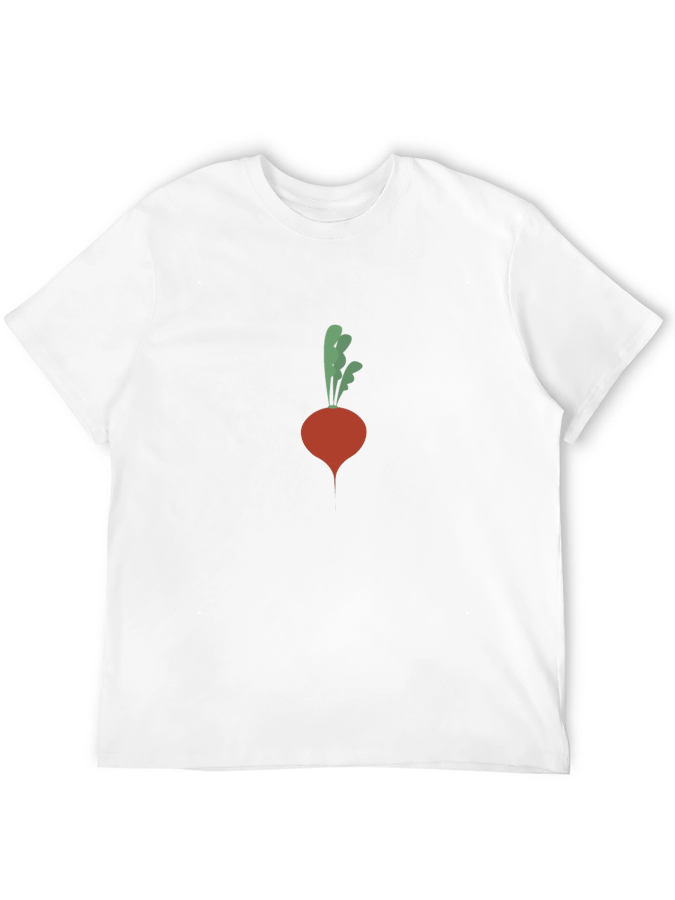 Radish Graphic Tee - Black Cotton Blend