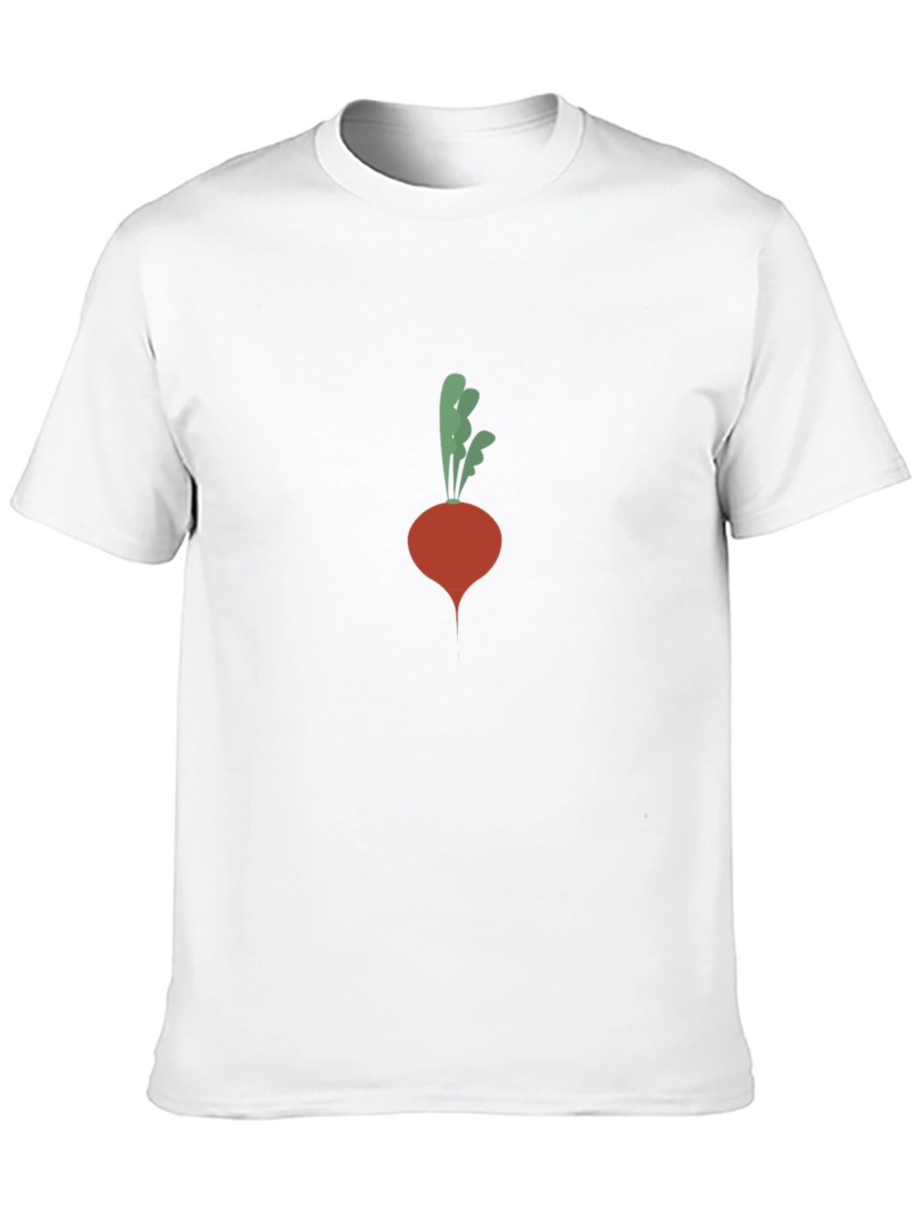 Radish Graphic Tee - Black Cotton Blend