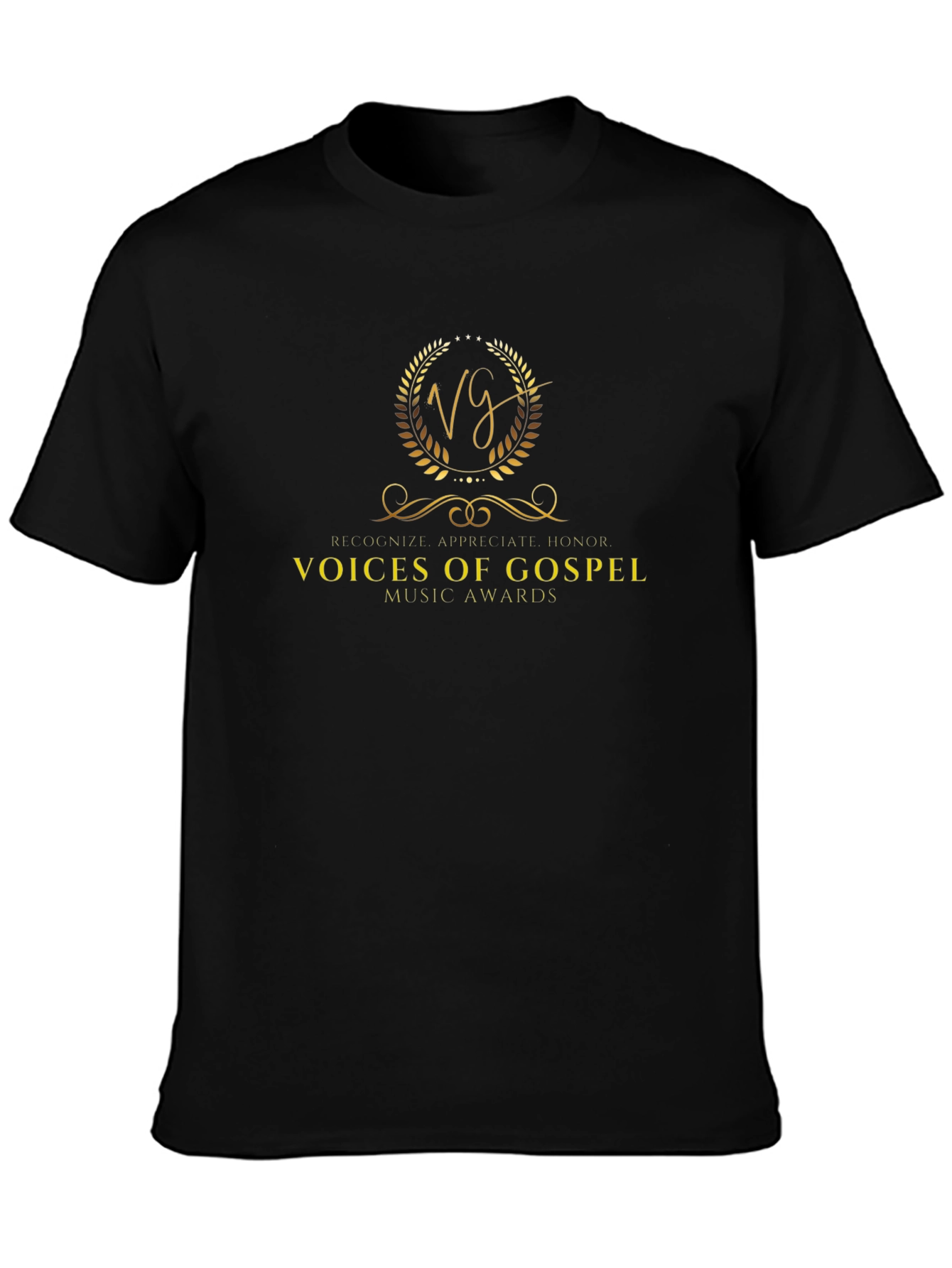 Voices of Gospel Music Awards Black T-Shirt