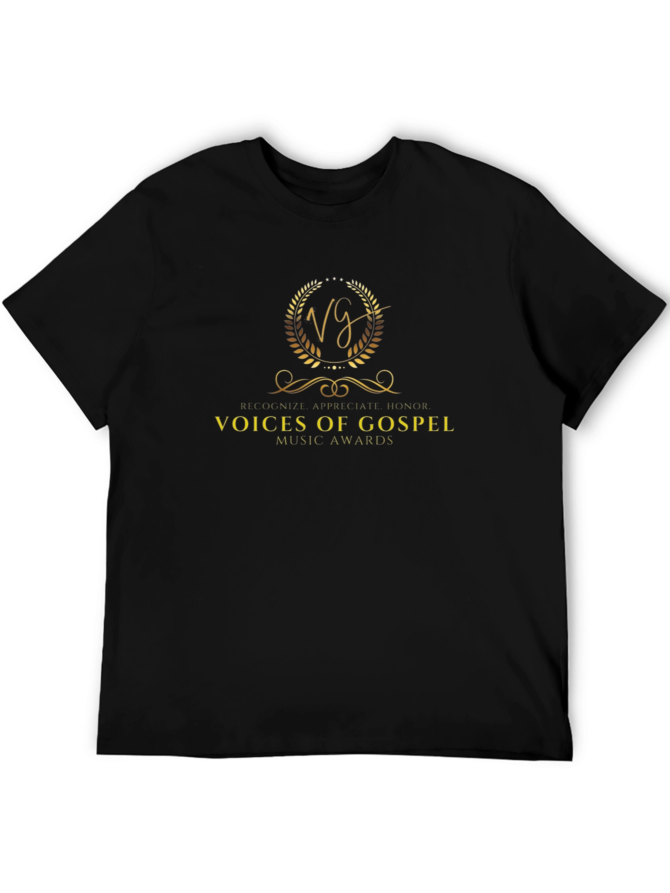 Voices of Gospel Music Awards Black T-Shirt
