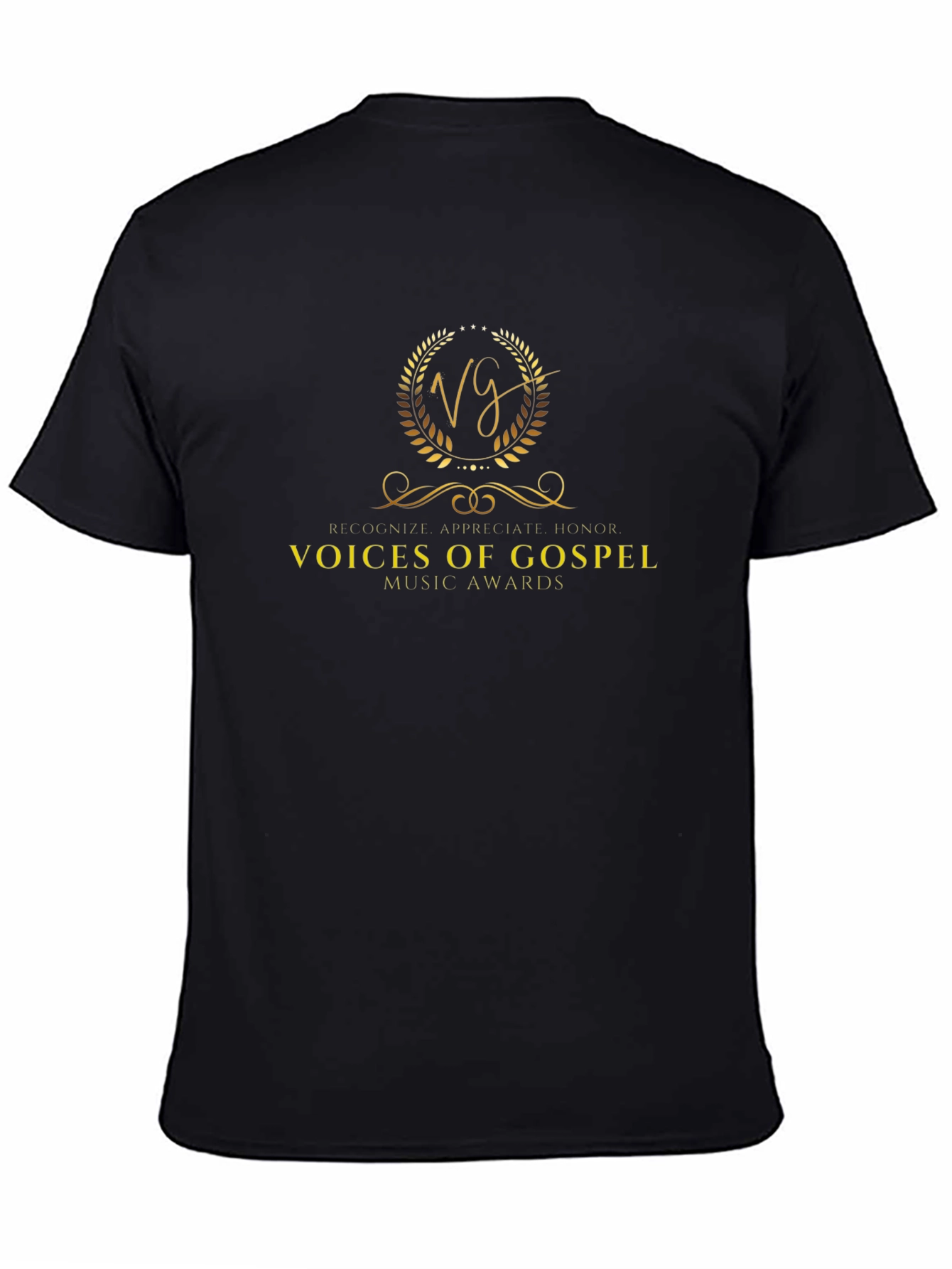 Voices of Gospel Music Awards Black T-Shirt