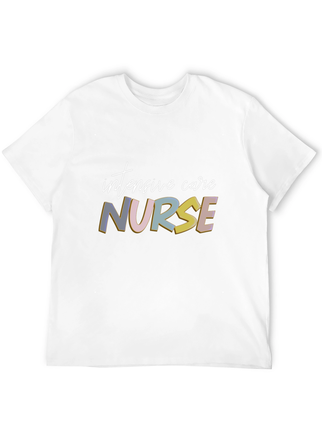 Intensive Care Nurse Graphic T-Shirt