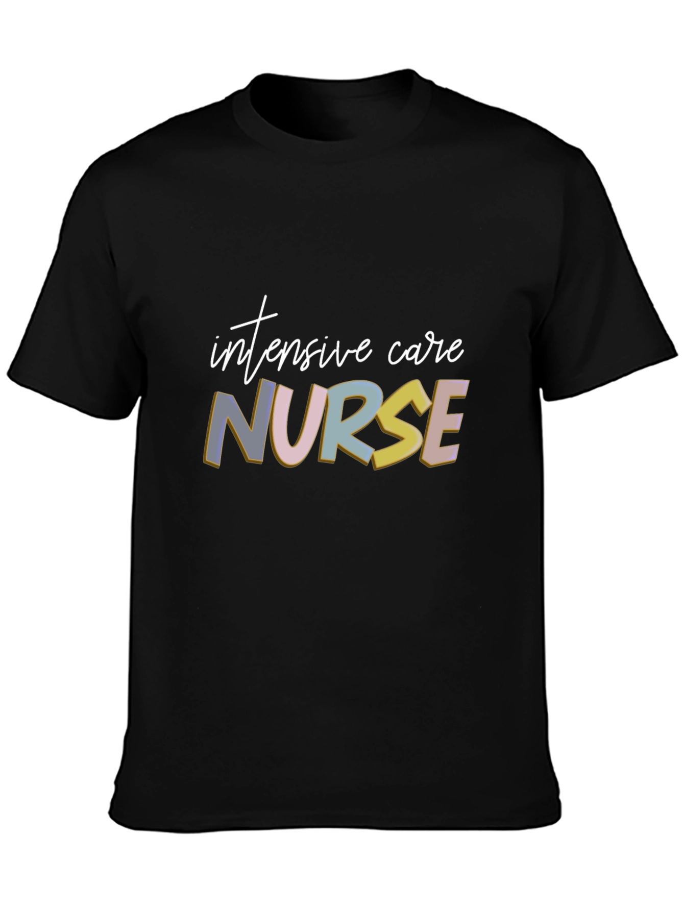 Intensive Care Nurse Graphic T-Shirt