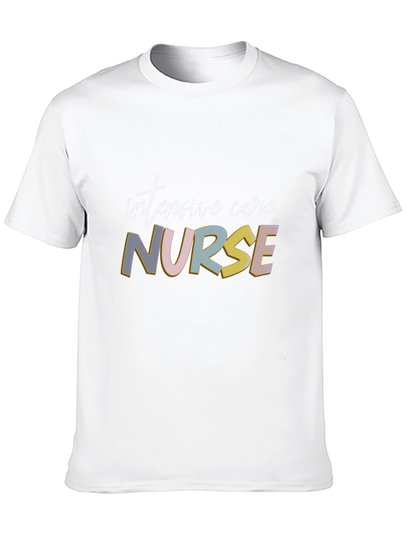 Intensive Care Nurse Graphic T-Shirt